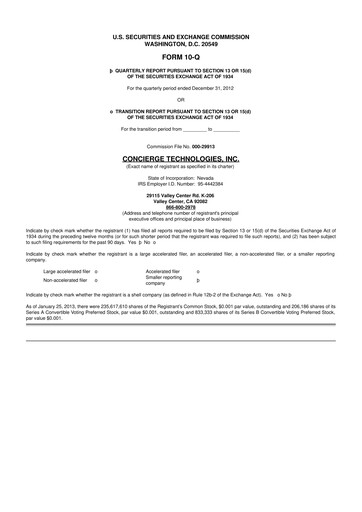 Thumbnail the Marygold Companies 10-Q Quarterly Report FY2012 
