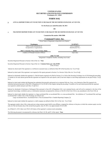 Thumbnail HireQuest 10-K Annual Report 2012