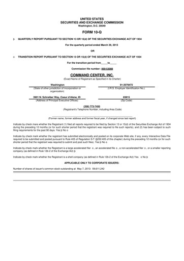 Miniature HireQuest 10-Q Rapport trimestriel 2013 