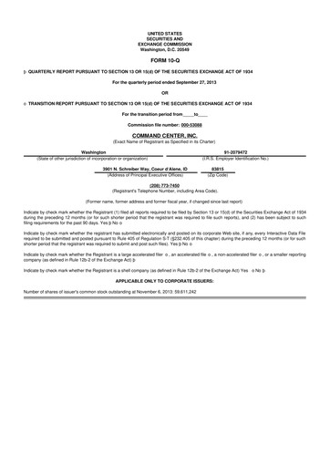 Miniature HireQuest 10-Q Rapport trimestriel 2013 