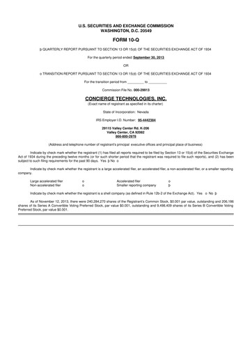 Thumbnail the Marygold Companies 10-Q Quarterly Report FY2014 
