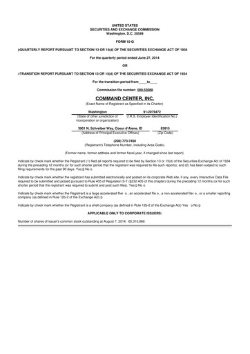 Miniature HireQuest 10-Q Rapport trimestriel 2014 