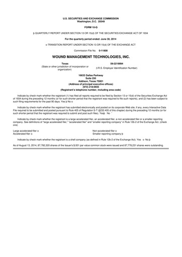 Thumbnail Sanara MedTech 10-Q Quarterly Report FY2014 