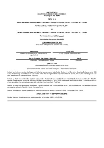 Miniature HireQuest 10-Q Rapport trimestriel 2014 