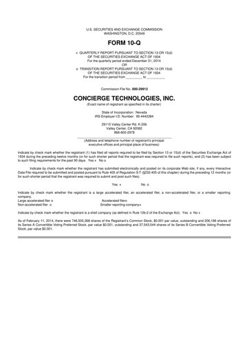 Thumbnail the Marygold Companies 10-Q Quarterly Report FY2015 