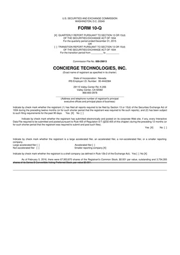 Thumbnail the Marygold Companies 10-Q Quarterly Report FY2016 