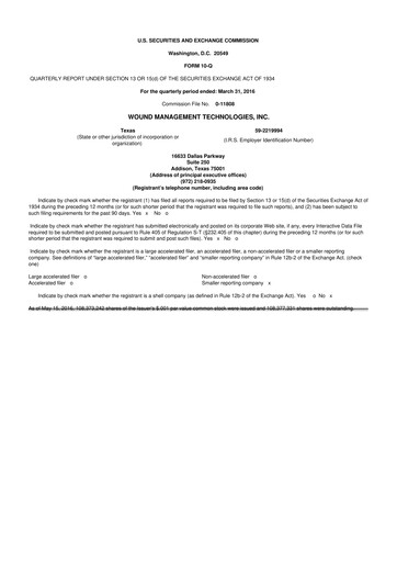 Thumbnail Sanara MedTech 10-Q Quarterly Report FY2016 