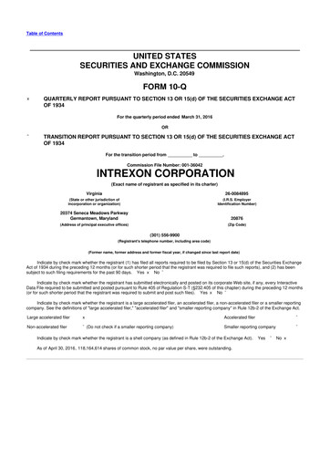 Thumbnail Precigen 10-Q Quarterly Report FY2016 