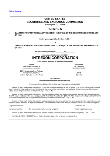 Thumbnail Precigen 10-Q Quarterly Report FY2016 