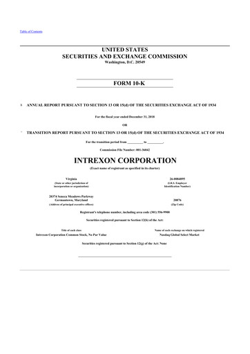 Thumbnail Precigen 10-K Annual Report 2018