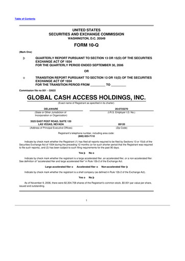 Thumbnail Everi Holdings
 10-Q Quarterly Report FY 