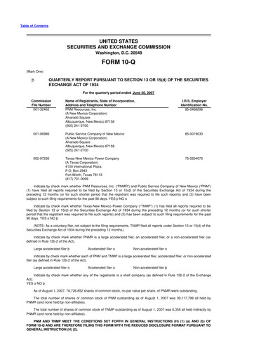 Thumbnail TXNM Energy 10-Q Quarterly Report FY 
