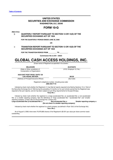 Thumbnail Everi Holdings
 10-Q Quarterly Report FY 