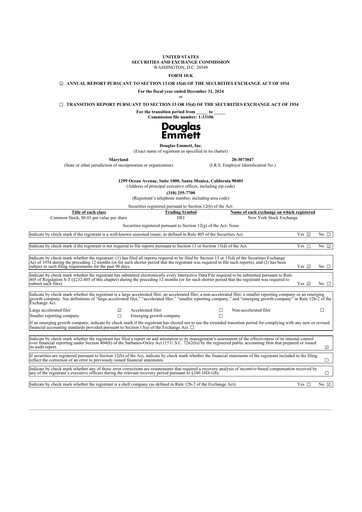 Thumbnail Douglas Emmett 10-K Annual Report 2024