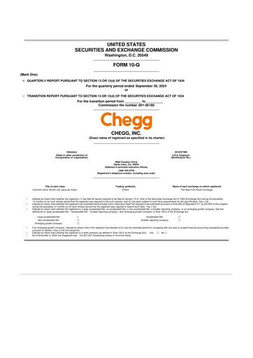Thumbnail Chegg
 10-Q Quarterly Report FY2024 