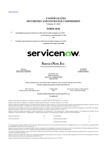 Thumbnail ServiceNow 10-K Annual Report 2024
