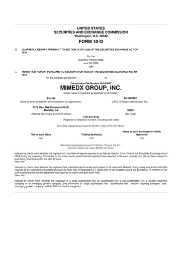 Thumbnail MiMedx Group 10-Q Quarterly Report FY2020 