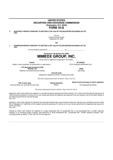 Thumbnail MiMedx Group 10-Q Quarterly Report FY2023 