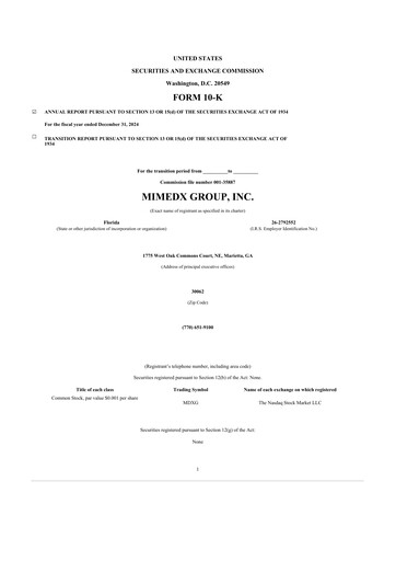 Vorschaubild MiMedx Group 10-K Jahresbericht 2024