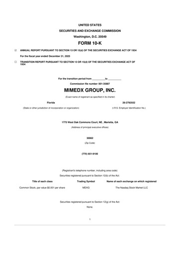 Thumbnail MiMedx Group 10-K Annual Report 2025
