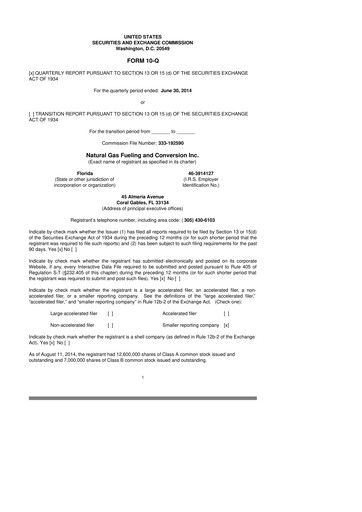 Thumbnail American Resources Corp 10-Q Quarterly Report FY2014 