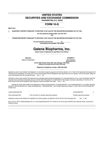 Thumbnail SELLAS Life Sciences 10-Q Quarterly Report FY2013 