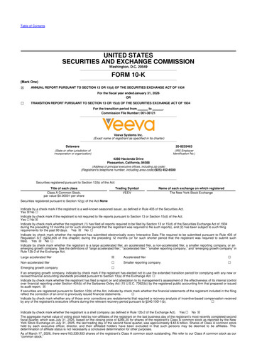 Thumbnail Veeva Systems 10-K Annual Report 2026