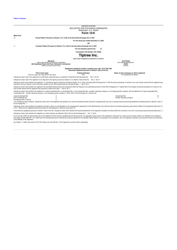 Thumbnail Tiptree 10-K Annual Report 2025