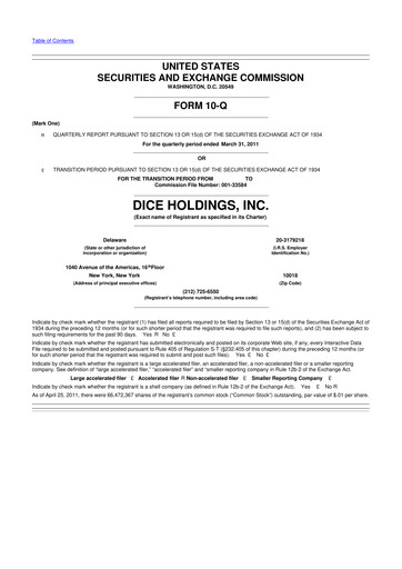Thumbnail DHI Group 10-Q Quarterly Report FY 