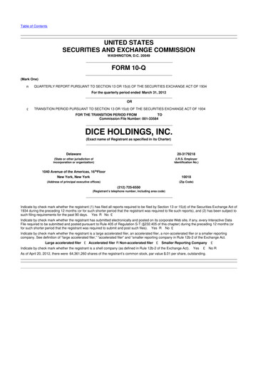 Thumbnail DHI Group 10-Q Quarterly Report FY 