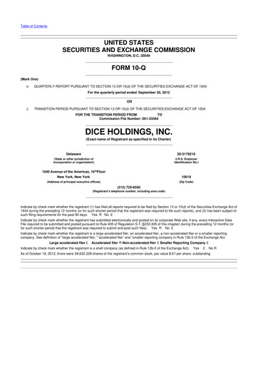 Thumbnail DHI Group 10-Q Quarterly Report FY 