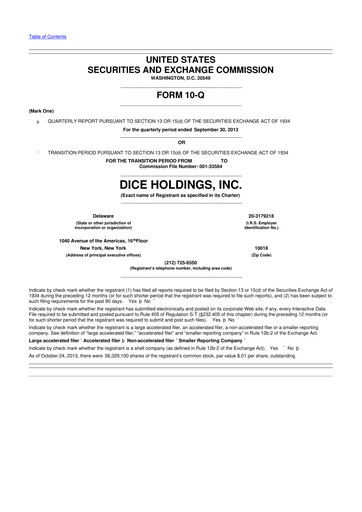 Thumbnail DHI Group 10-Q Quarterly Report FY 