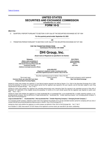 Thumbnail DHI Group 10-Q Quarterly Report FY2025 