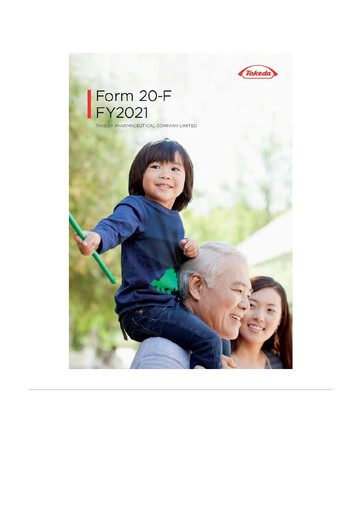 Miniature Takeda Pharmaceutical 20-F Rapport annuel 2022