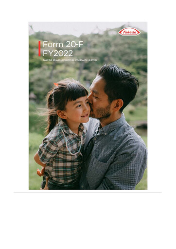 Miniature Takeda Pharmaceutical 20-F Rapport annuel 2023