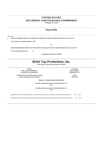 Thumbnail fuboTV 10-K Annual Report 2012