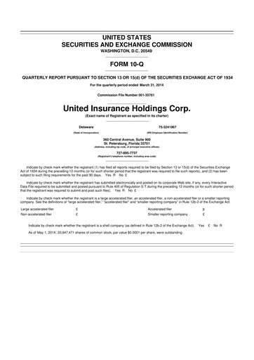 Vorschaubild American Coastal Insurance Corporation 10-Q Quartalsbericht 2014 