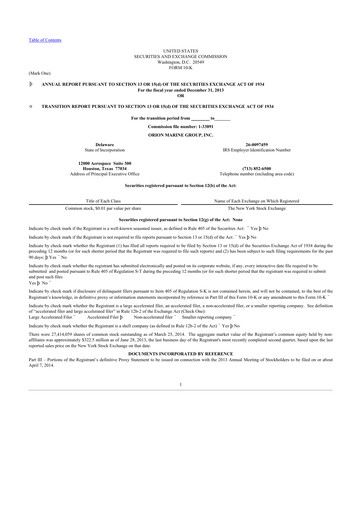 Thumbnail Orion Group Holdings

 10-K Annual Report 2013