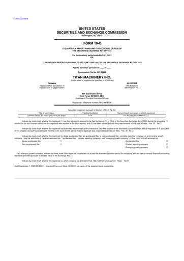 Thumbnail Titan Machinery 10-Q Quarterly Report FY2024 