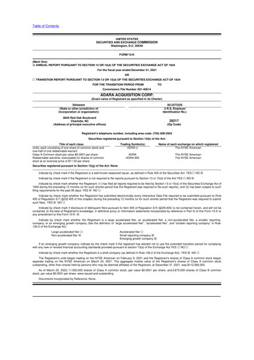 Thumbnail Alliance Entertainment 10-K Annual Report 2021
