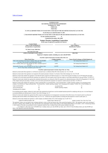 Thumbnail Tevogen Bio 10-K Annual Report 2021