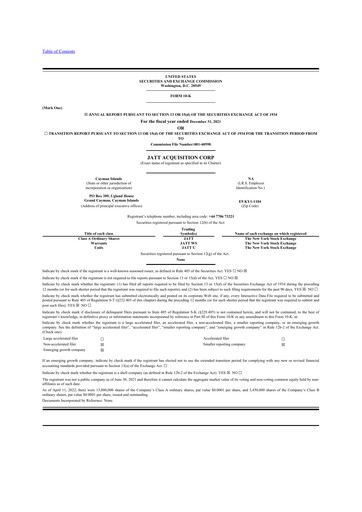 Thumbnail Zura Bio 10-K Annual Report 2021