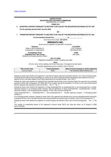 Thumbnail Innodata 10-Q Quarterly Report FY2022 