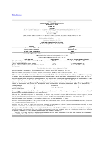 Thumbnail TriSalus Life Sciences 10-K Annual Report 2022