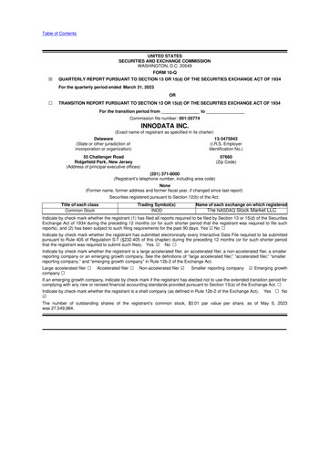 Thumbnail Innodata 10-Q Quarterly Report FY2023 