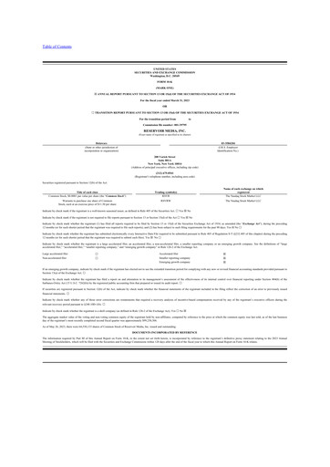 Thumbnail Reservoir Media 10-K Annual Report 2023