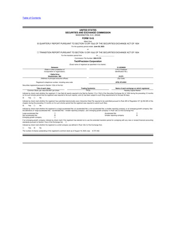 Thumbnail TechPrecision 10-Q Quarterly Report FY2024 