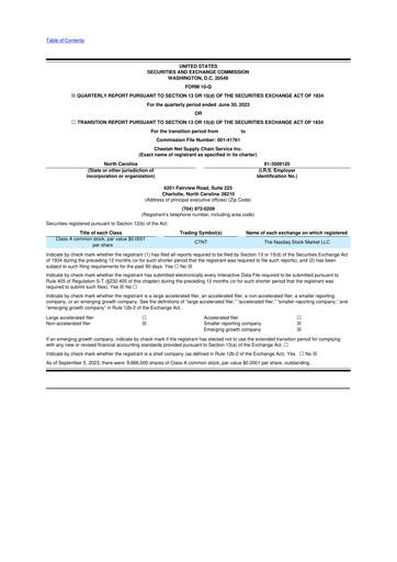 Vorschaubild Cheetah Net Supply Chain Service 10-Q Quartalsbericht 2023 