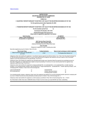 Vorschaubild Cheetah Net Supply Chain Service 10-Q Quartalsbericht 2023 