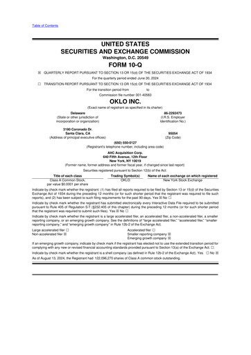 Thumbnail Oklo 10-Q Quarterly Report FY2024 